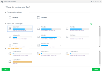 Syston Data Recovery Free screenshot 3