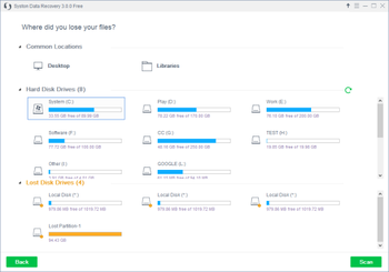 Syston Data Recovery screenshot 2