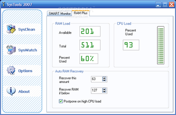 SysTools 2007 screenshot 2