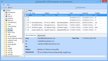 SysTools DXL to PDF Converter screenshot 2