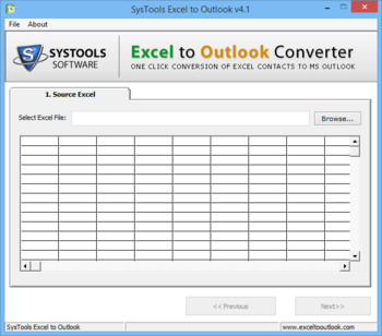 SysTools Excel to Outlook screenshot 3