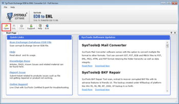 SysTools Exchange EDB to EML Converter screenshot 4