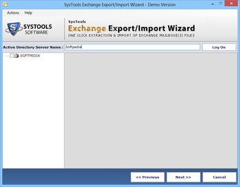 SysTools Exchange Export/Import Wizard screenshot 2