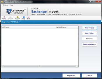 SysTools Exchange Import screenshot 2