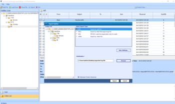 SysTools Exchange Log Analyzer screenshot 4