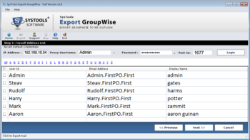 SysTools Export GroupWise screenshot 4