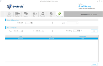 SysTools Gmail Backup screenshot 4