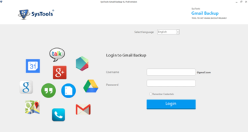 SysTools Gmail Backup screenshot 3