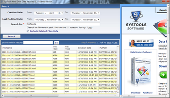 SysTools Hard Drive Data Recovery screenshot 4