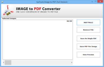 SysTools Image to PDF Converter screenshot