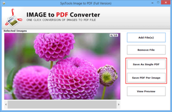 SysTools Image to PDF Converter screenshot 4
