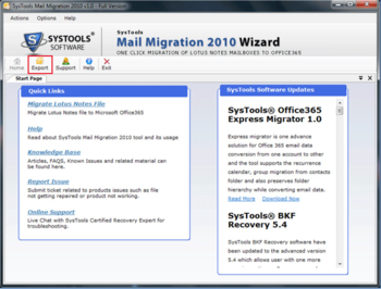 SysTools Mail Migration Office365 screenshot 2