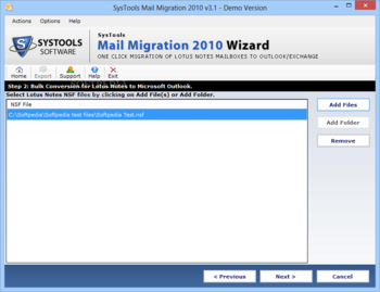 SysTools Mail Migration screenshot 3