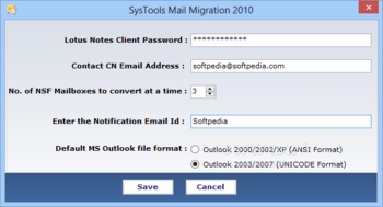 SysTools Mail Migration screenshot 6
