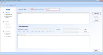 SysTools Mail Migration Wizard screenshot 2