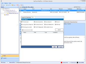 SysTools MailPro+ screenshot 3