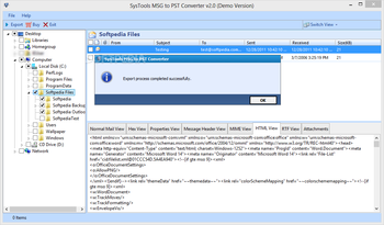 SysTools MSG to PST Converter screenshot 8