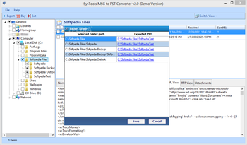 SysTools MSG to PST Converter screenshot 9