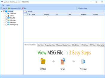 SysTools MSG Viewer screenshot 3