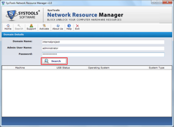 SysTools Network Resource Manager screenshot 3