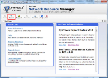 SysTools Network Resource Manager screenshot 4
