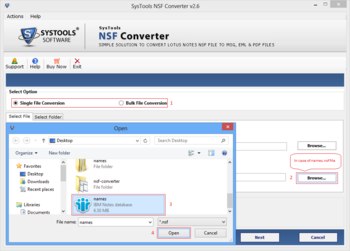 SysTools NSF Converter screenshot 2