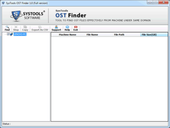 SysTools OST Finder screenshot 3