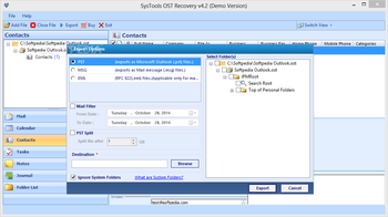 SysTools OST Recovery screenshot 2