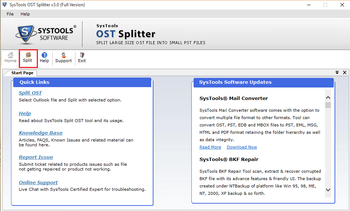 SysTools OST Splitter screenshot 3