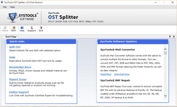 SysTools OST Splitter screenshot 4