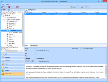 SysTools OST Viewer screenshot 4