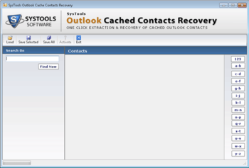 SysTools Outlook Cached Contacts Recovery screenshot 4