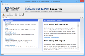 SysTools Outlook OST to PDF Converter screenshot 3