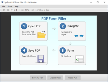 SysTools PDF Form Filler screenshot 3