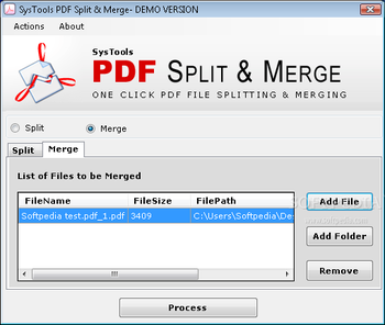 SysTools PDF Split & Merge screenshot 2