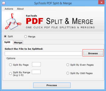 SysTools PDF Split & Merge screenshot 2