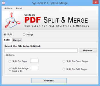 SysTools PDF Split & Merge screenshot 4