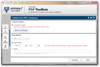 SysTools PDF Toolbox screenshot 3