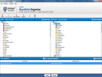 SysTools SharePoint Organiser screenshot 3