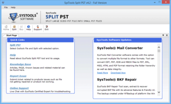 SysTools Split PST screenshot 2