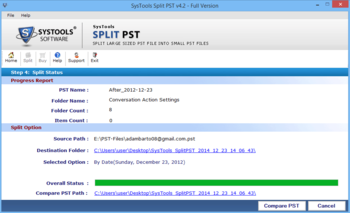 SysTools Split PST screenshot 3