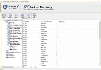 SysTools SQL Backup Recovery screenshot 4