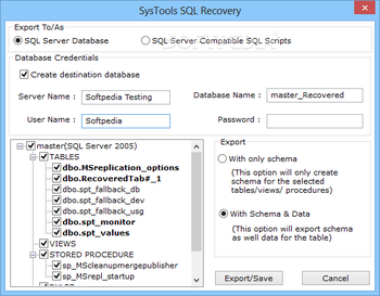 SysTools SQL Recovery screenshot 5