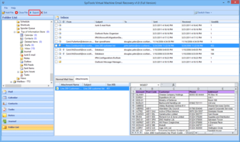 SysTools Virtual Machine Email Recovery screenshot
