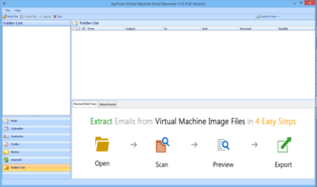 SysTools Virtual Machine Email Recovery screenshot 4