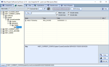 SysTracer  screenshot 2