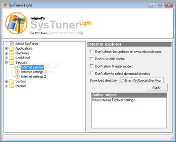 SysTuner Light screenshot 3