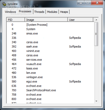 sysview screenshot 2