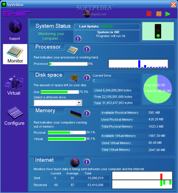 SyvirMon screenshot