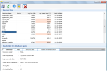 T-Log Info screenshot